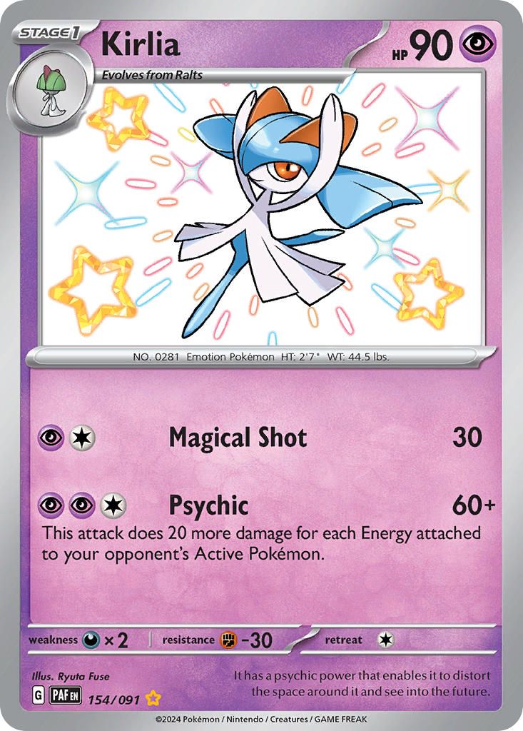 154/091 Kirlia The card cartel