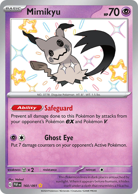 160/091 Mimikyu The card cartel