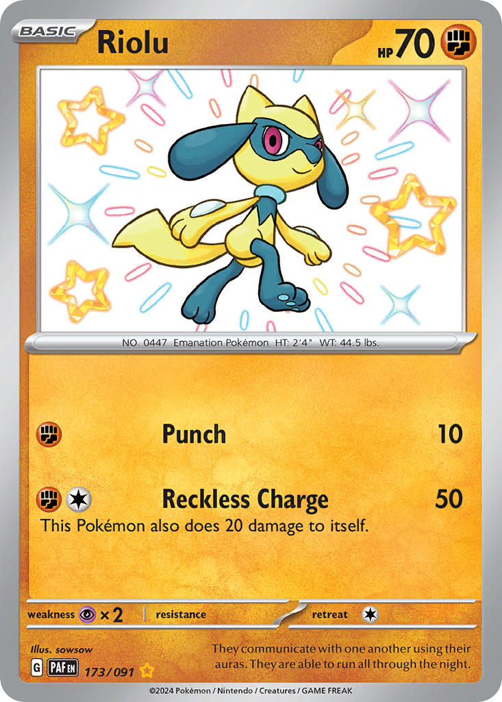 173/091 Riolu The card cartel