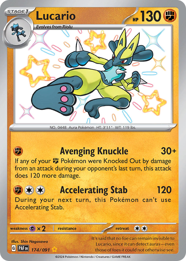 174/091 Lucario The card cartel