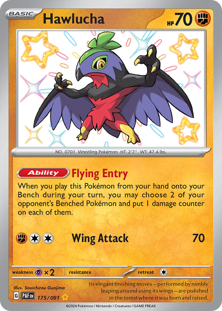 175/091 Hawlucha The card cartel