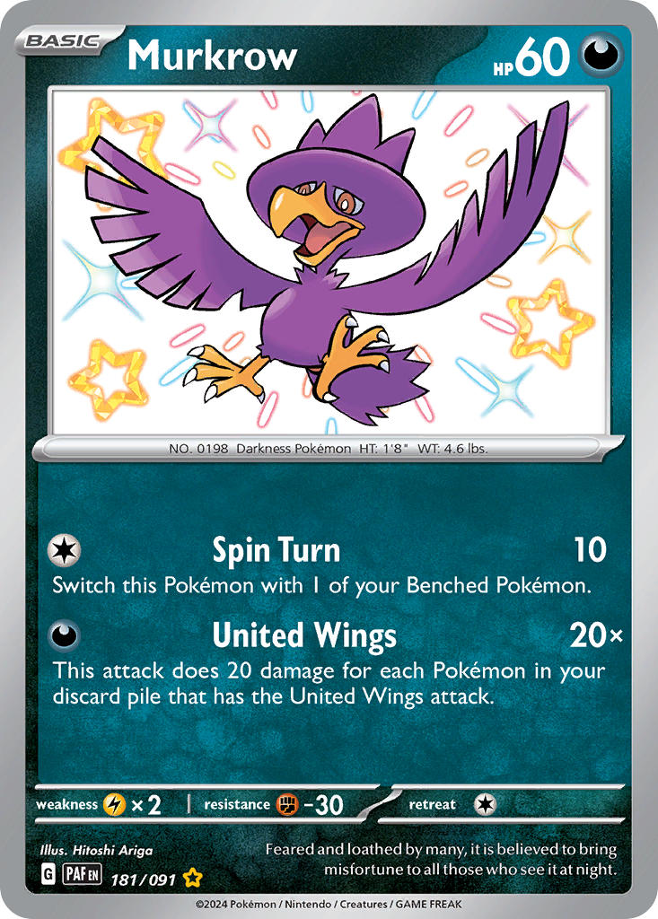 181/091 Murkrow The card cartel