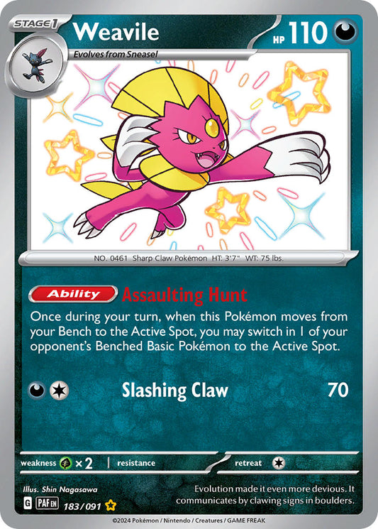 183/091 Weavile The card cartel