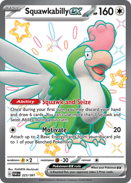 223/091 Squawkabilly ex The card cartel