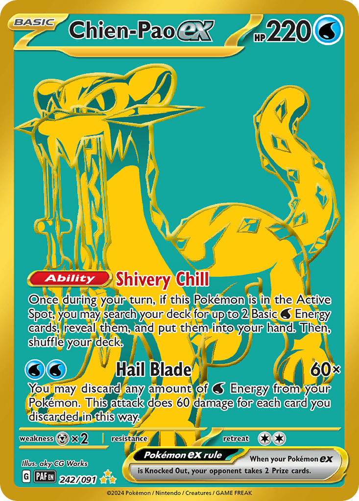 242/091 Chien-Pao ex The card cartel