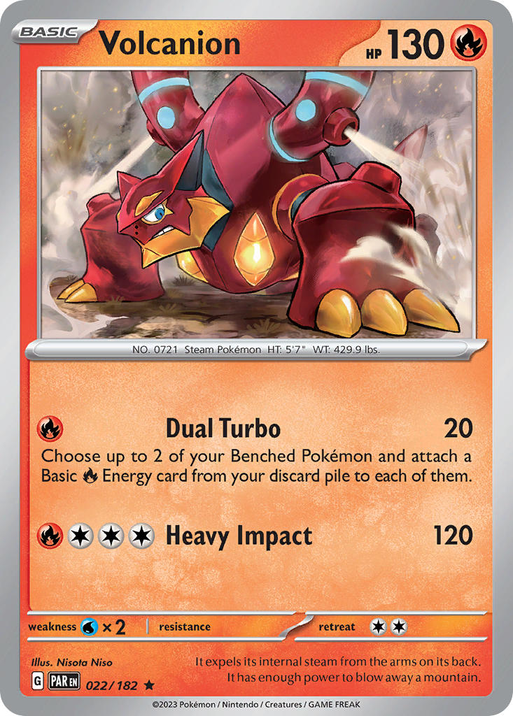 022/182 Volcanion The card cartel