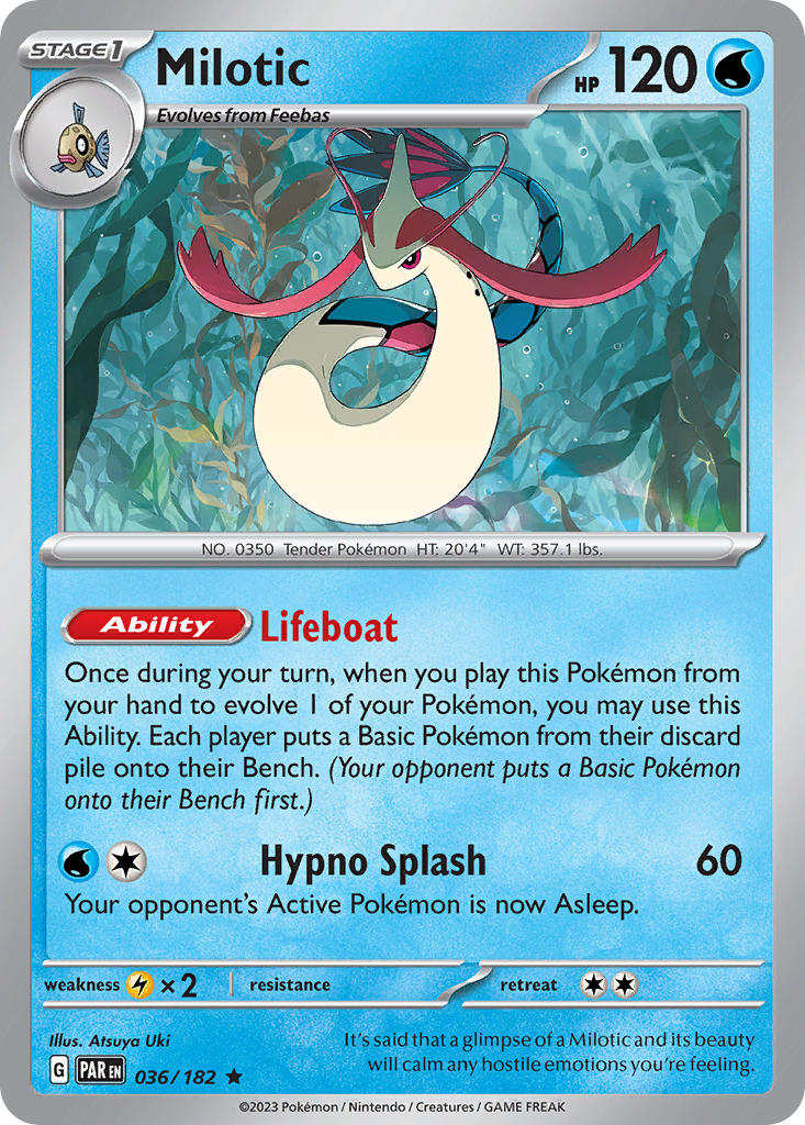 036/182 Milotic The card cartel