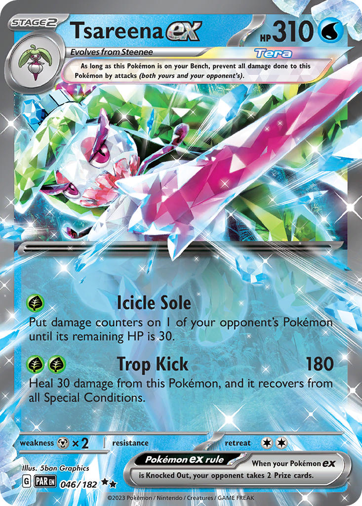 046/182 Tsareena ex The card cartel