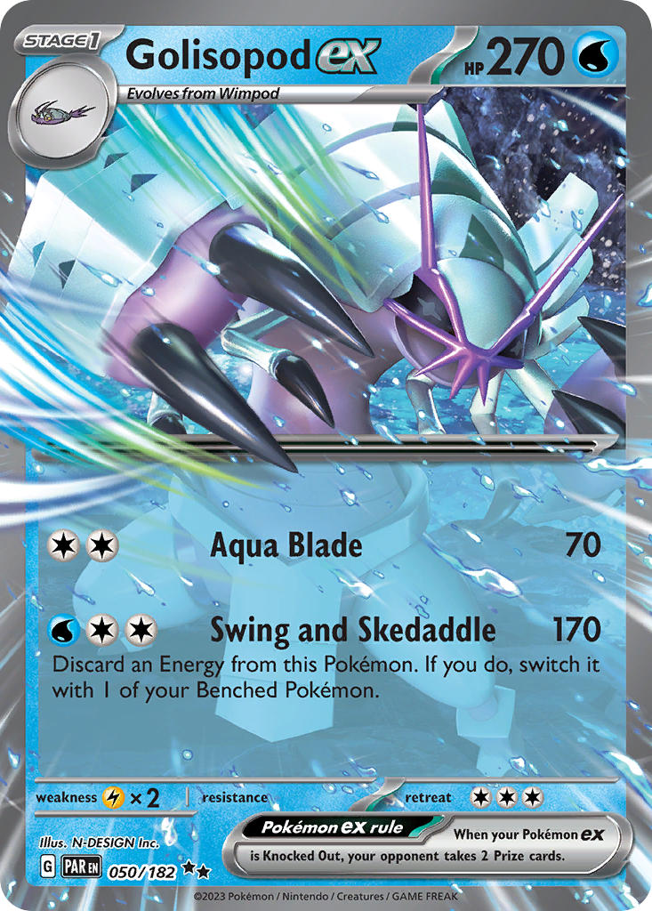 050/182 Golisopod ex The card cartel