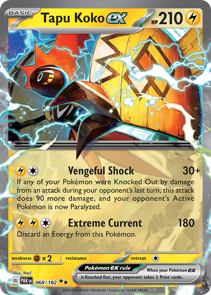 068/182 Tapu Koko ex The card cartel