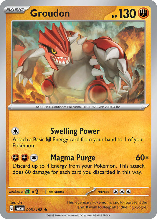 093/182 Groudon The card cartel