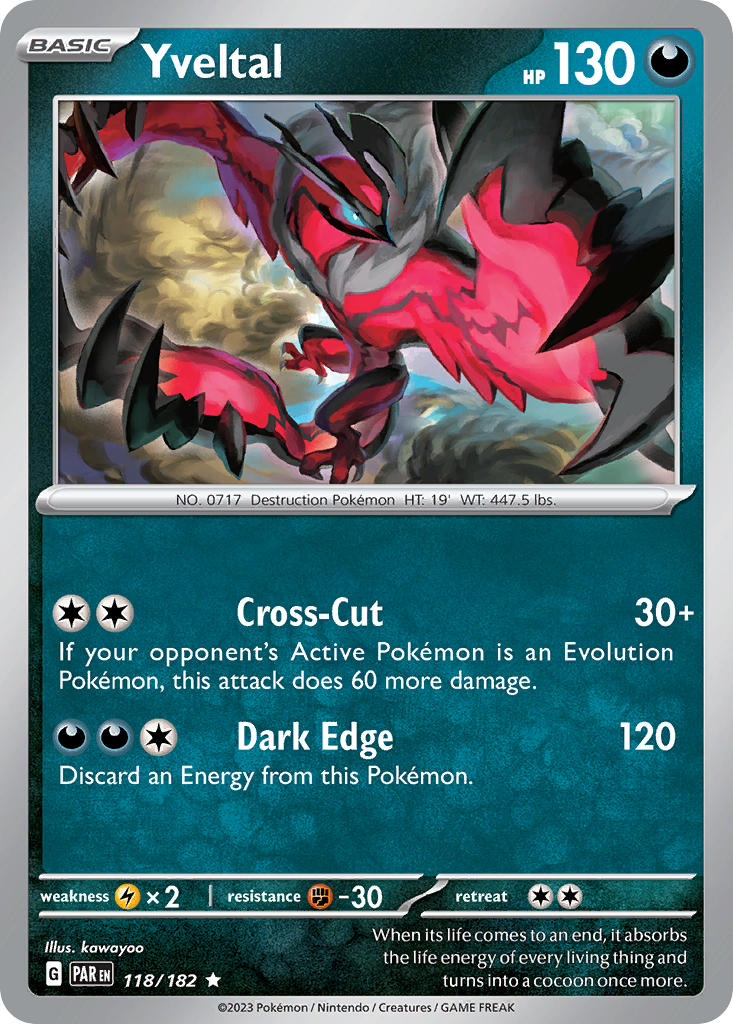 118/182 Yveltal The card cartel