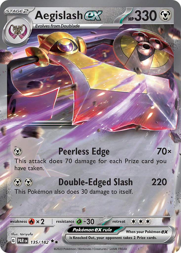 135/182 Aegislash ex The card cartel