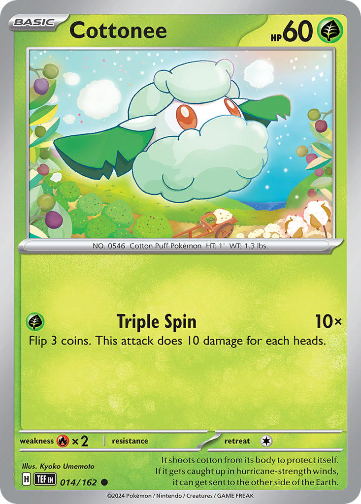 014/162 Cottonee The card cartel