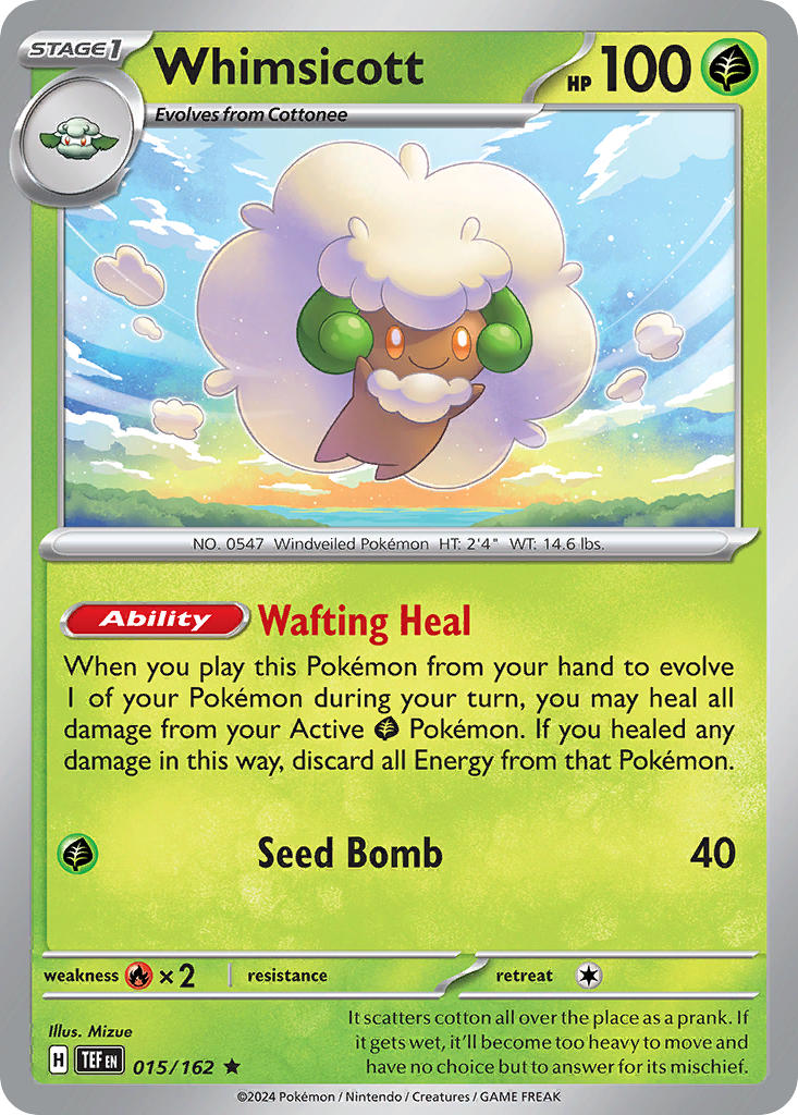 015/162 Whimsicott The card cartel