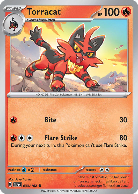 033/162 Torracat The card cartel