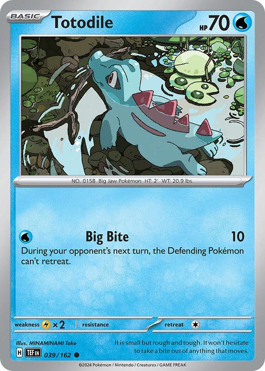 039/162 Totodile The card cartel