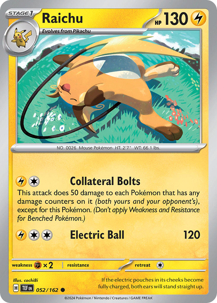 052/162 Raichu The card cartel