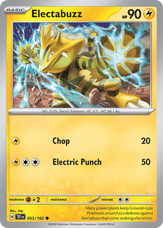 053/162 Electabuzz The card cartel