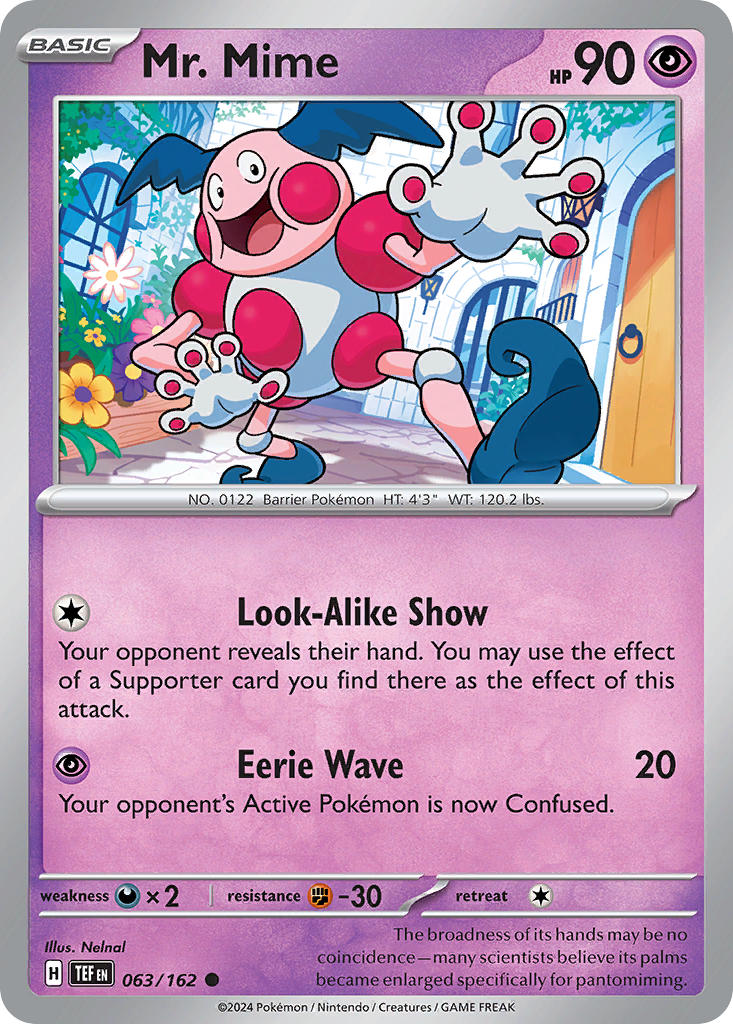 063/162 Mr. Mime The card cartel