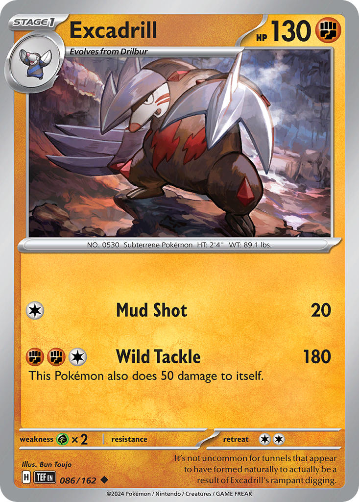 086/162 Excadrill The card cartel