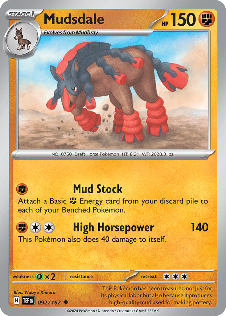 092/162 Mudsdale The card cartel