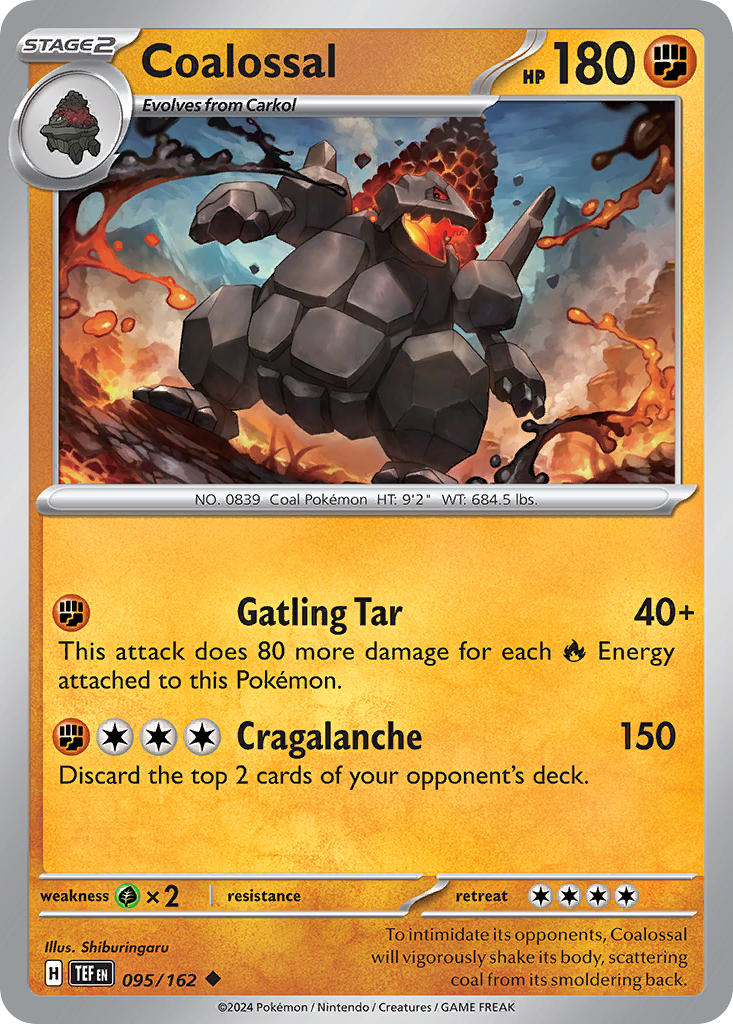 095/162 Coalossal The card cartel