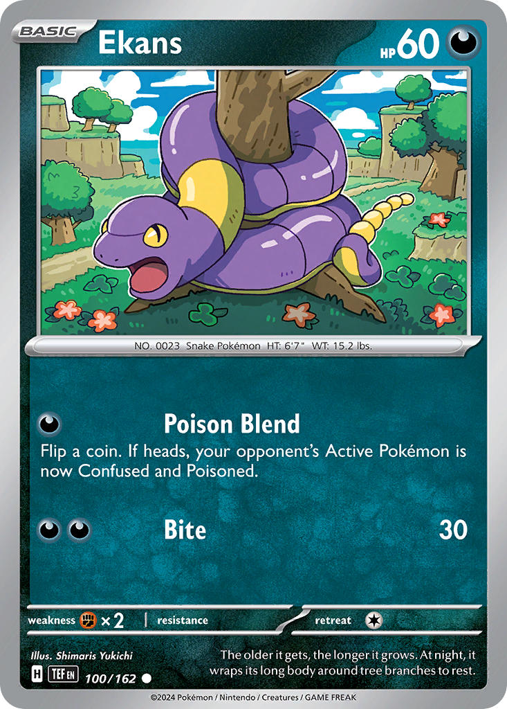 100/162 Ekans The card cartel