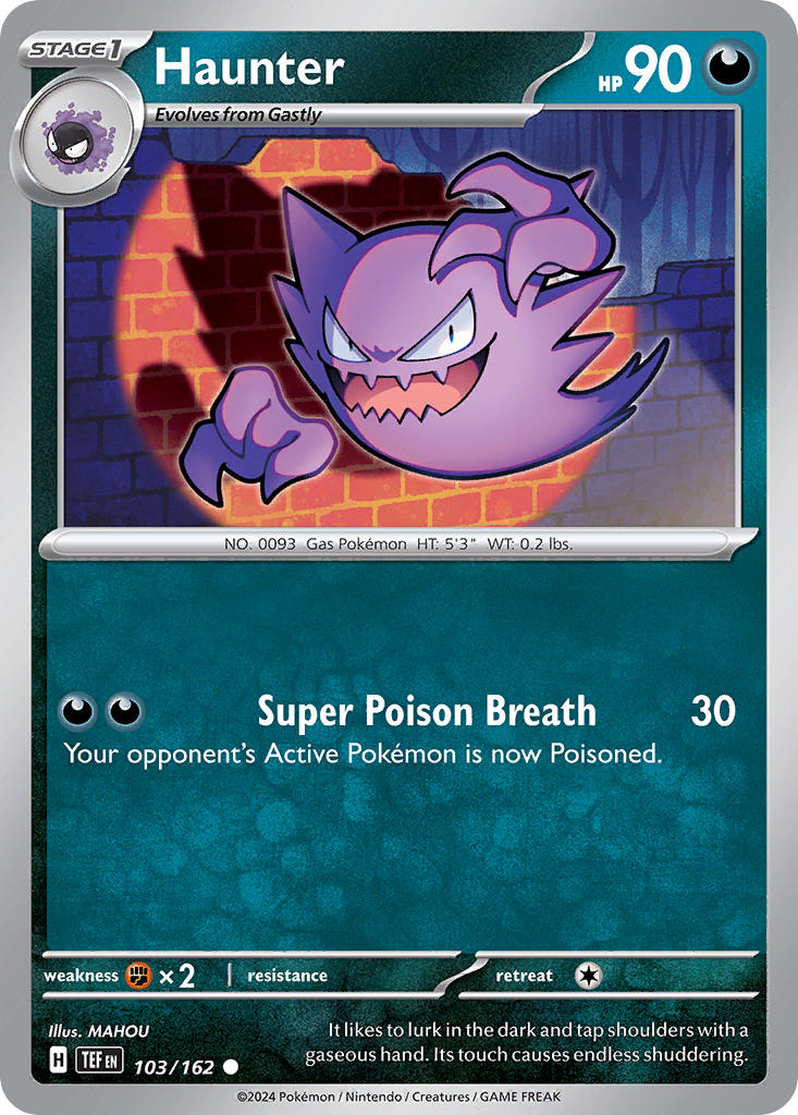 103/162 Haunter The card cartel