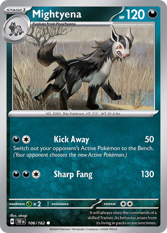 106/162 Mightyena The card cartel