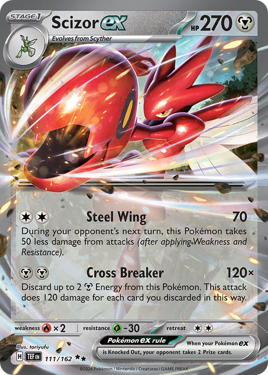 111/162 Scizor ex The card cartel