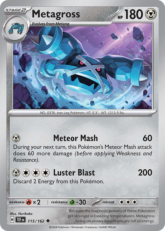 115/162 Metagross The card cartel