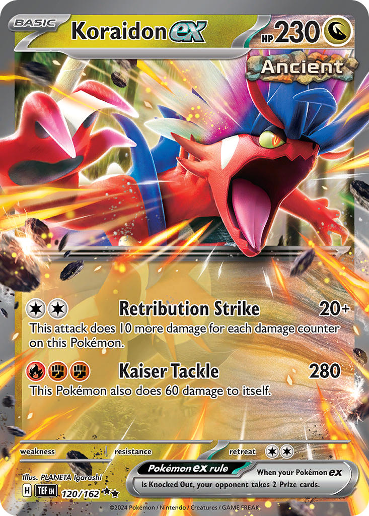 120/162 Koraidon ex The card cartel