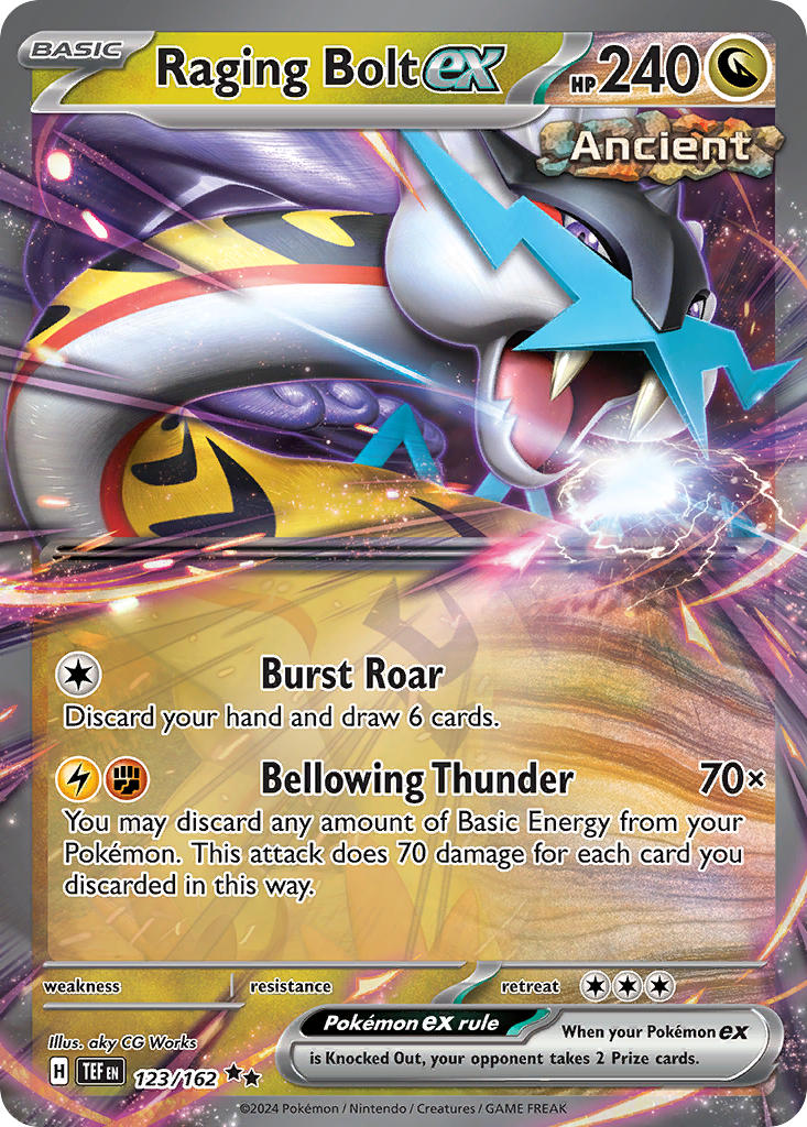 123/162 Raging Bolt ex The card cartel