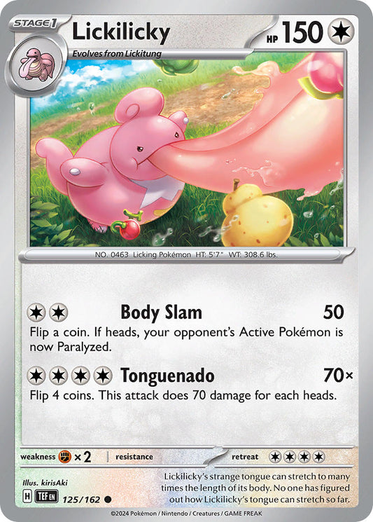 125/162 Lickilicky The card cartel