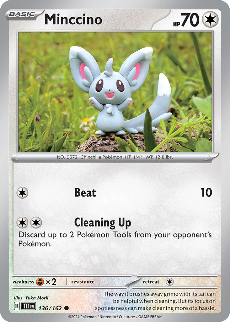 136/162 Minccino The card cartel