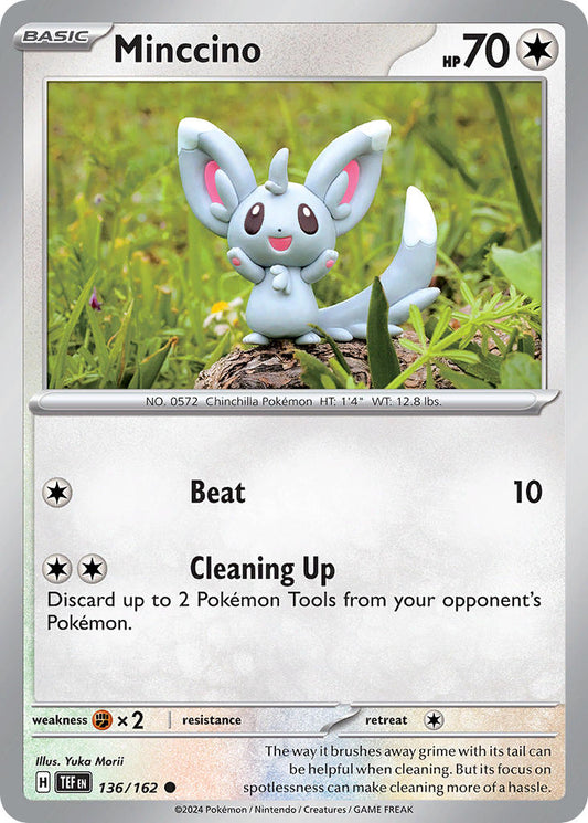 136/162 Minccino The card cartel