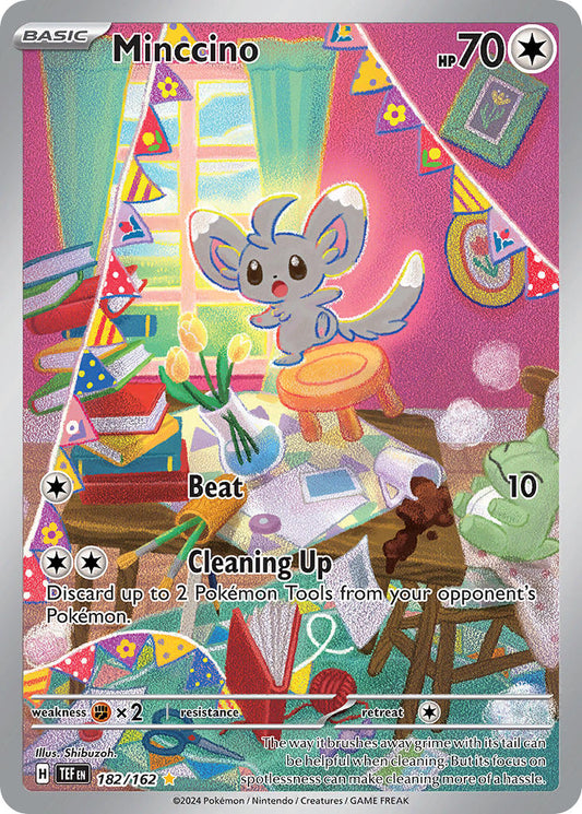 182/162 Minccino The card cartel