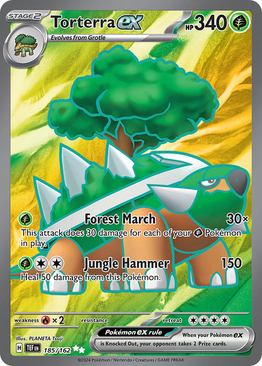 185/162 Torterra ex The card cartel