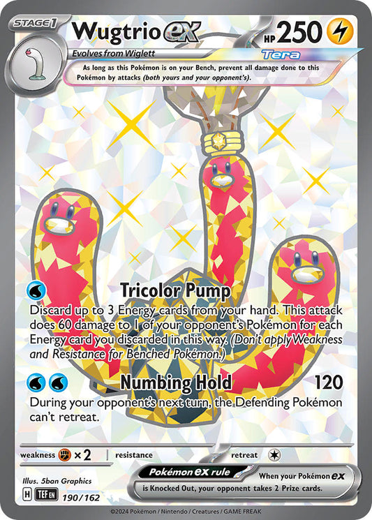 190/162 Wugtrio ex The card cartel