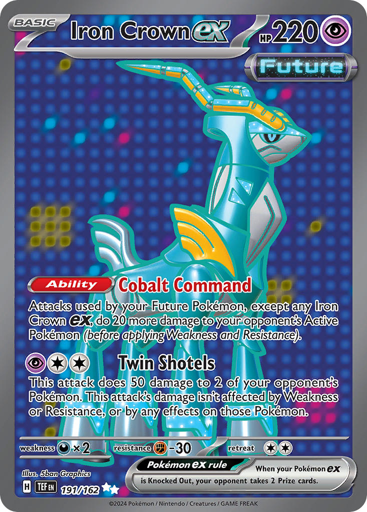 191/162 Iron Crown ex The card cartel