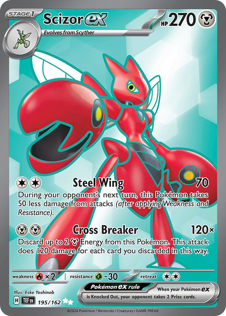 195/162 Scizor ex The card cartel