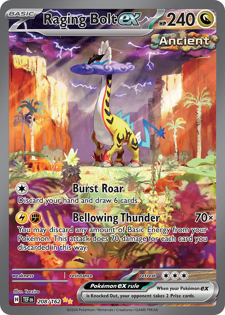 208/162 Raging Bolt ex The card cartel