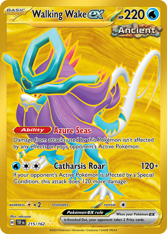 215/162 Walking Wake ex (A) The card cartel