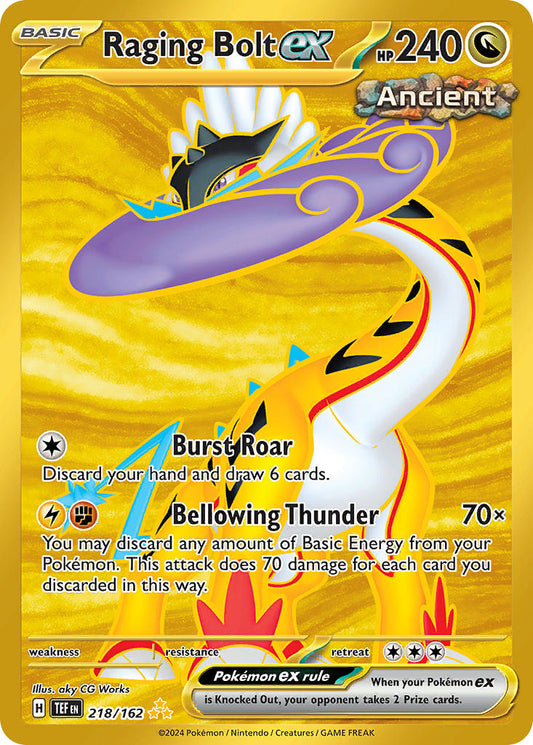 218/162 Raging Bolt ex (A) The card cartel