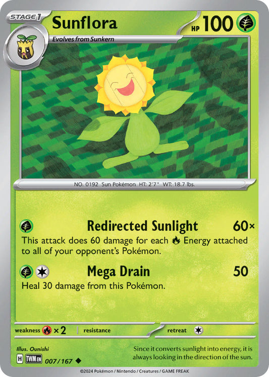 007/167 Sunflora The card cartel