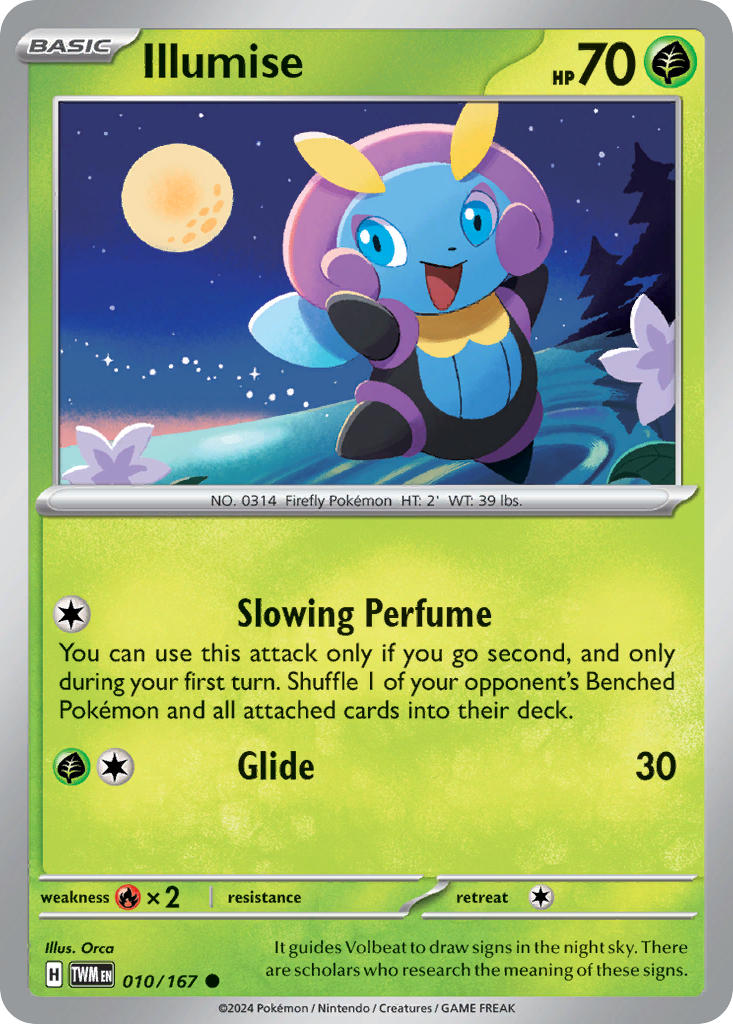 010/167 Illumise The card cartel