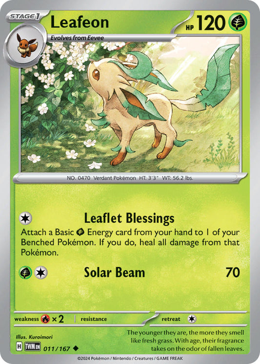 011/167 Leafeon The card cartel