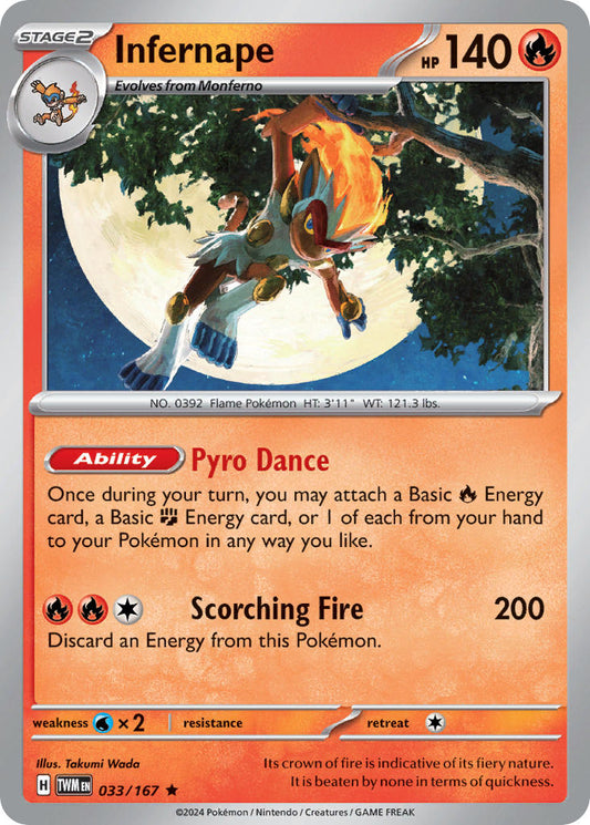 033/167 Infernape The card cartel