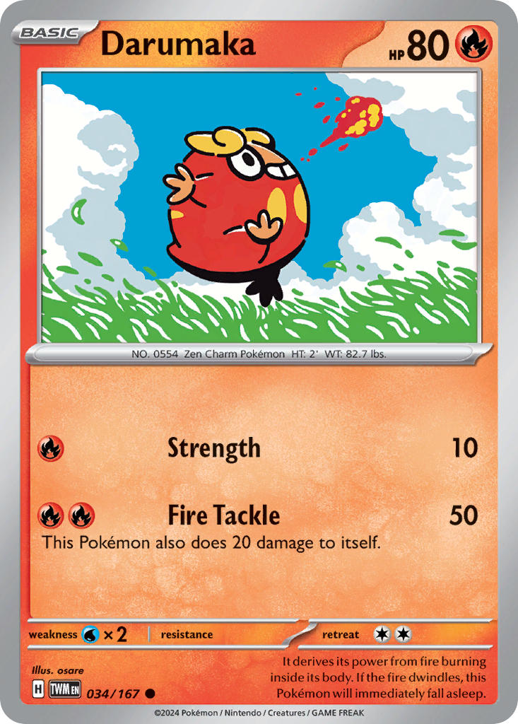 034/167 Darumaka The card cartel